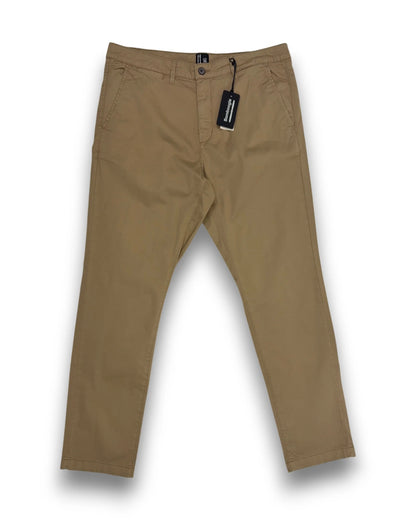 Bomboogie Herren Hose Chino Beige Gr. 36 Baumwolle Stretch B-Ware