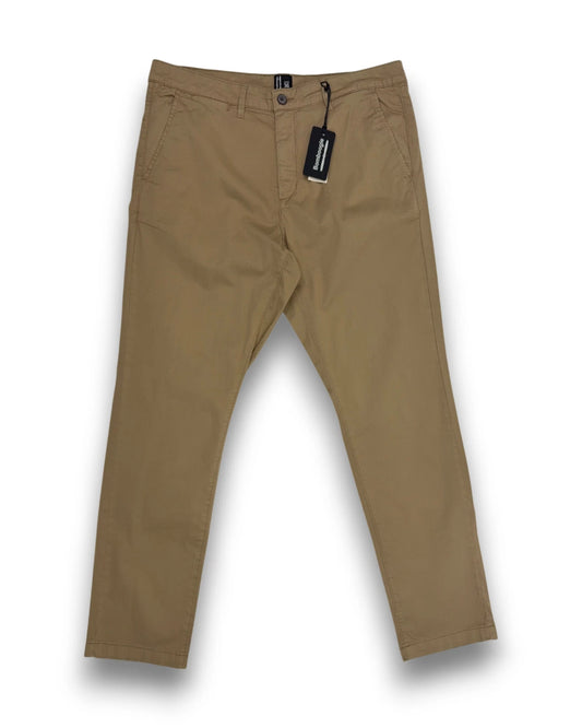 Bomboogie Herren Hose Chino Beige Gr. 36 Baumwolle Stretch B-Ware