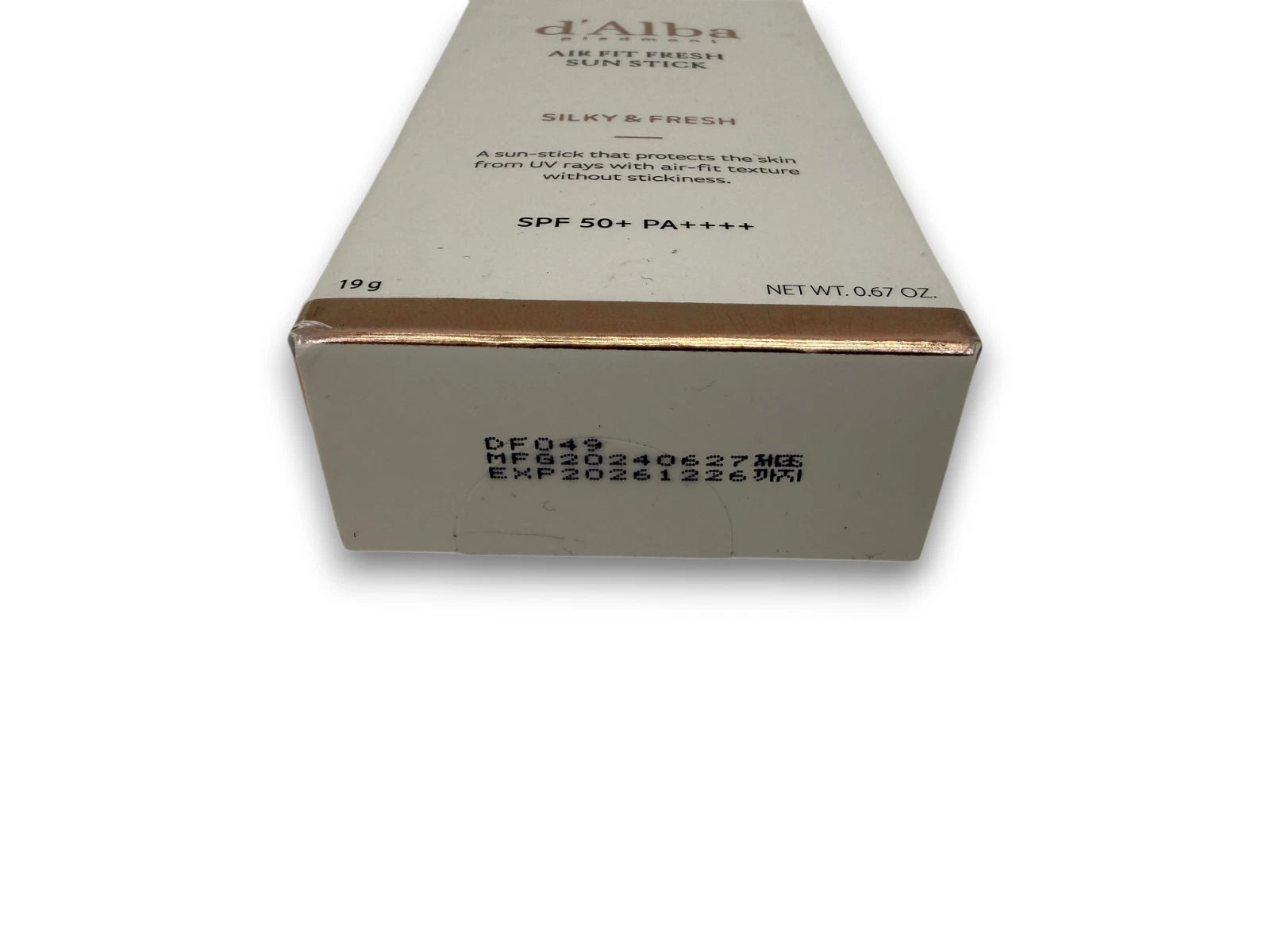 d'Alba Air Fit Fresh Sun Stick SPF50+ PA++++ Sonnenstift 19g