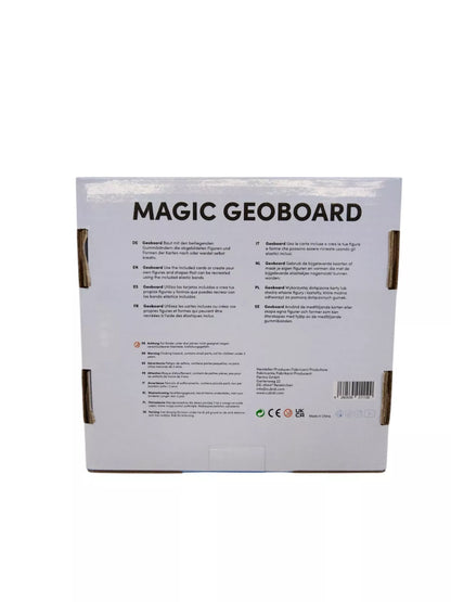 CUBIDI® Kreatives Montessori Holzpuzzle Geoboard Lernspielzeug ab 3 Jahren