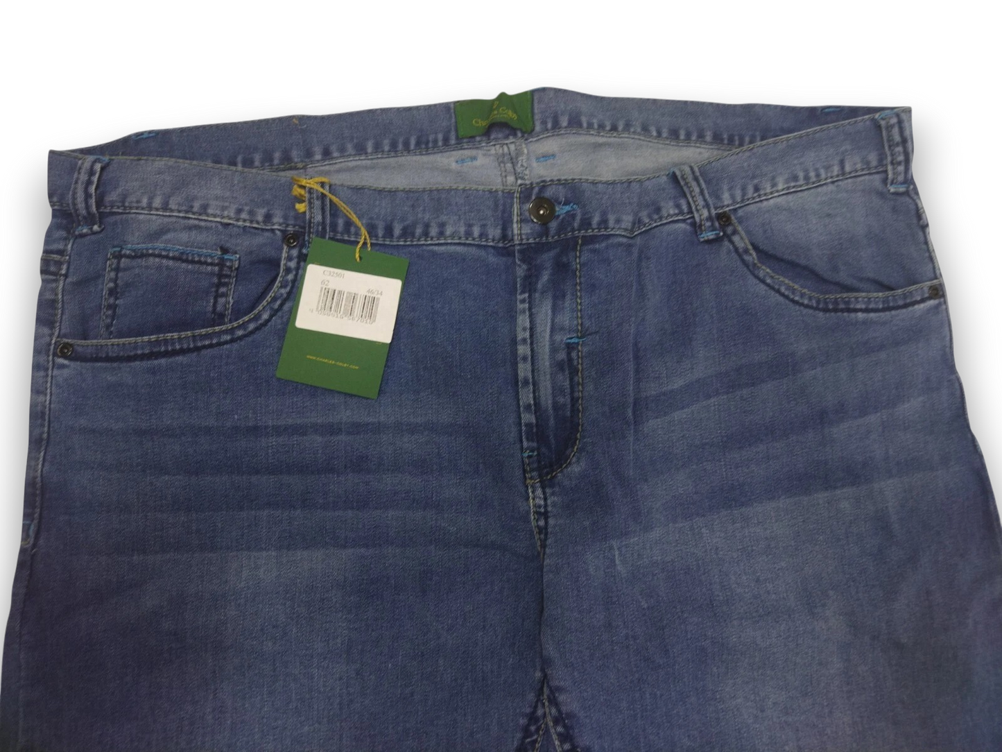 Charles Colby Herren Tiefbundjeans Baron Sawyer Gr. 62 (W46 / L34) Jeans