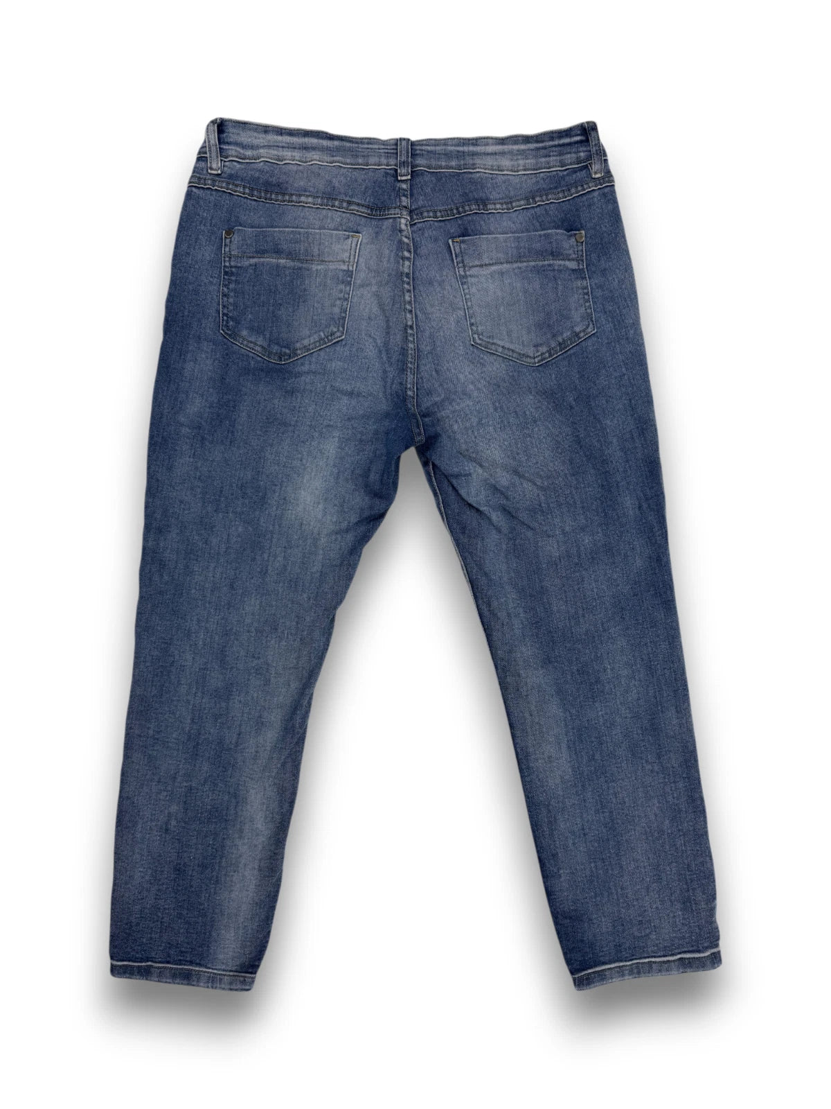 Gina Benotti Damen Jeans Gr. 44 Blau Slim Fit Stretch Hose Preowned