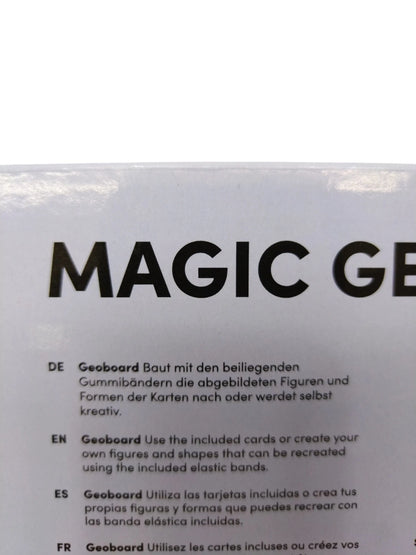 CUBIDI® Kreatives Montessori Holzpuzzle Geoboard Lernspielzeug ab 3 Jahren