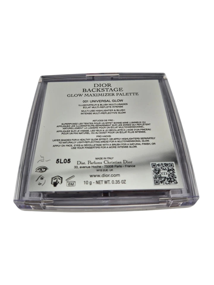 Dior Backstage Glow Maximizer Palette – Highlighter - 001 - UNIVERSAL GLOW