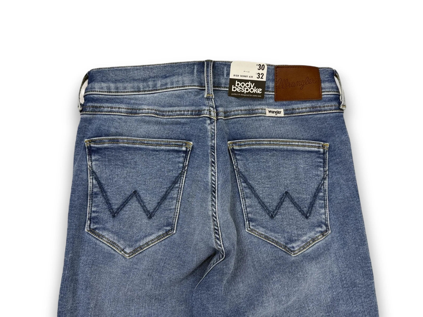 Wrangler Damen HIGH Rise Skinny Jeans Blue Love Strechy Gr. W30-L32 Hose