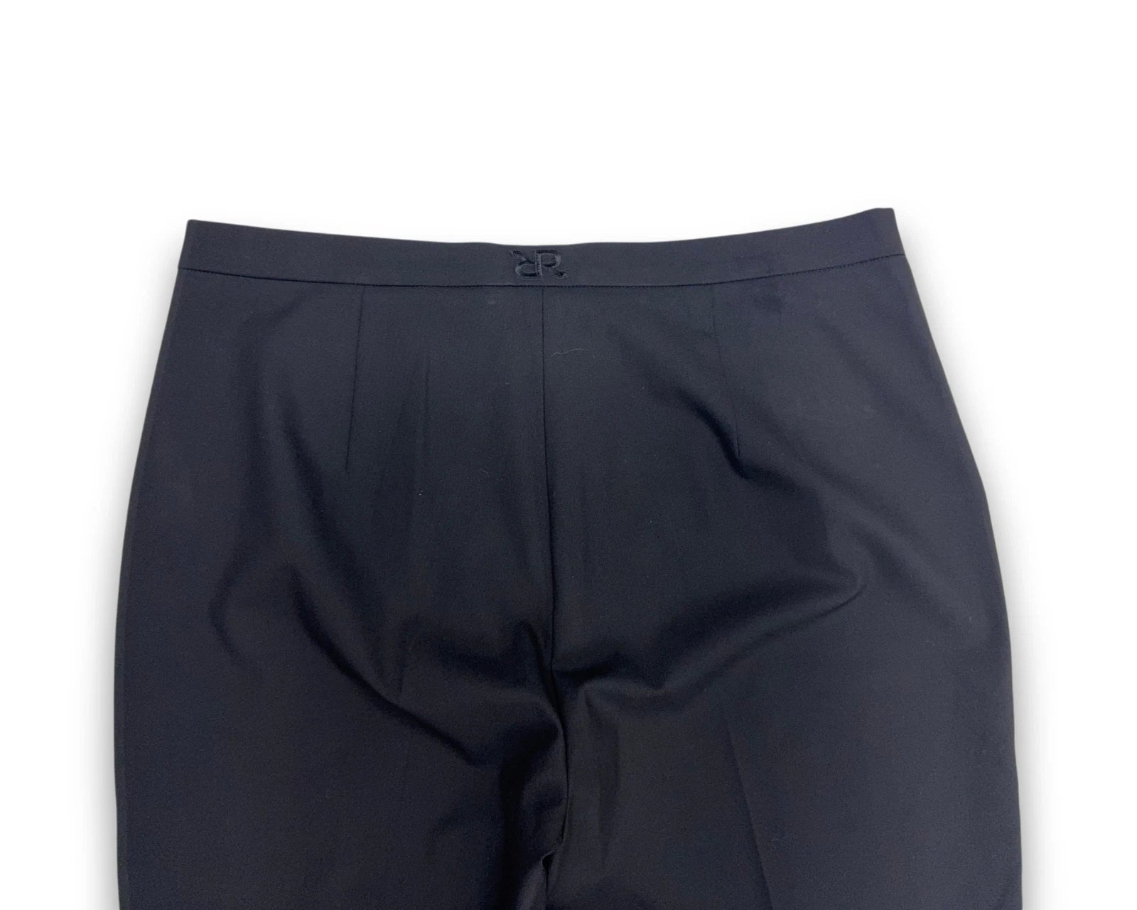 Raffaello Rossi DORO Damen Flared Stoffhose Schwarz Gr. 42 Hose