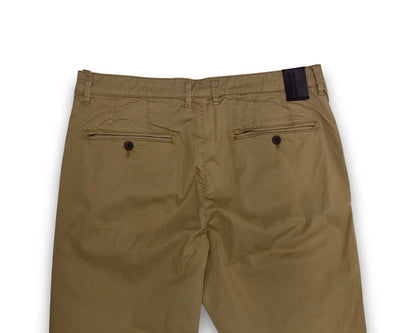 Bomboogie Herren Hose Chino Beige Gr. 36 Baumwolle Stretch B-Ware