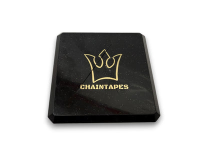 Chaintapes Königskette 60 cm Edelstahl 18K vergoldet