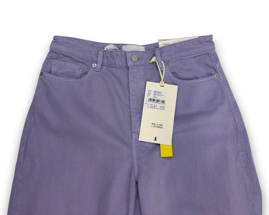 ARMEDANGELS Damen Barrel Leg High Waist Jeans – Lavender Light – Größe W31/L32